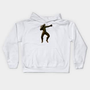 Boxer Sculpture / Swiss Artwork Photography Kids Hoodie